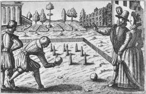 16th century lawn bowls